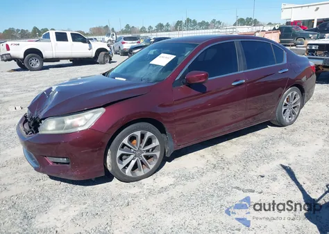 2014 Honda Accord Sport from USA, damaged, VIN 1HGCR2F55EA263928